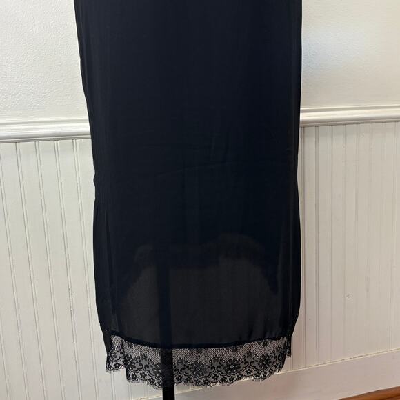 Who What Wear Plus Size XXL Shift Dress Sleeveless V Neck Lace Trim Whimsigoth - Picture 10 of 13